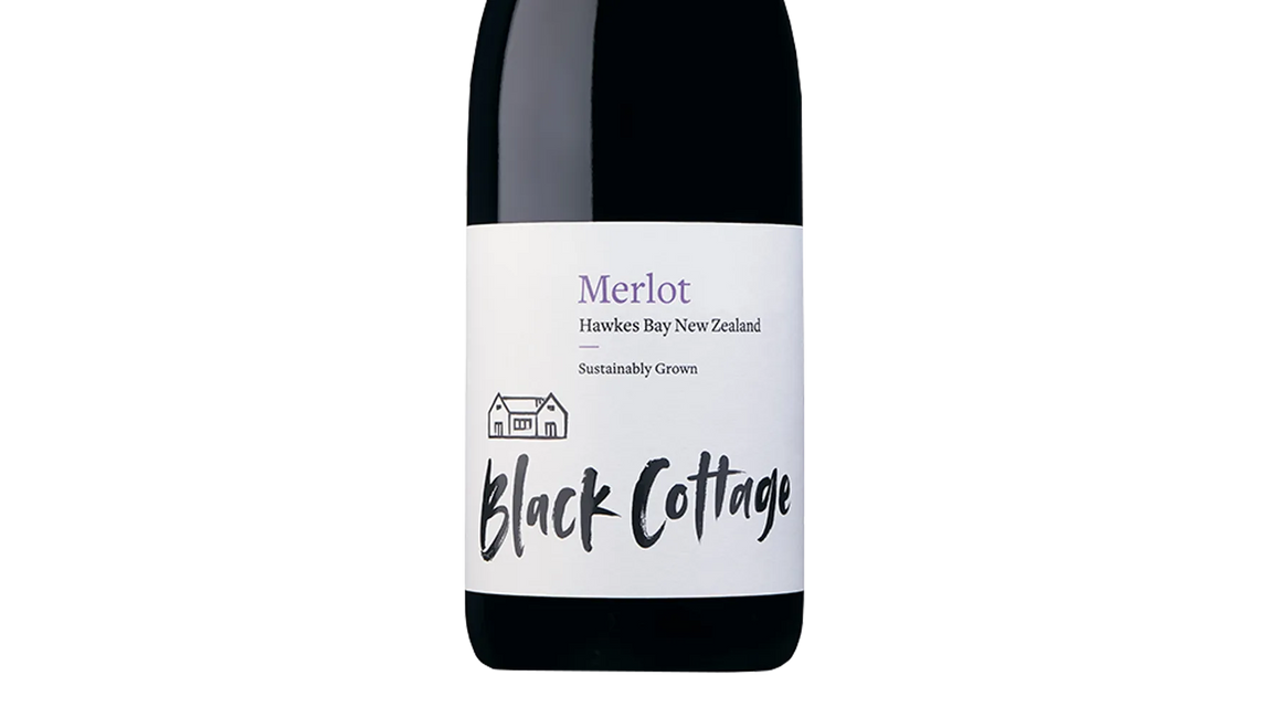 Black Cottage Hawke's Bay Merlot 2019 - Merlot - Black Market