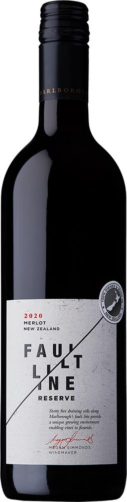 Faultline Reserve Marlborough Merlot 2020 - Merlot - Black Market