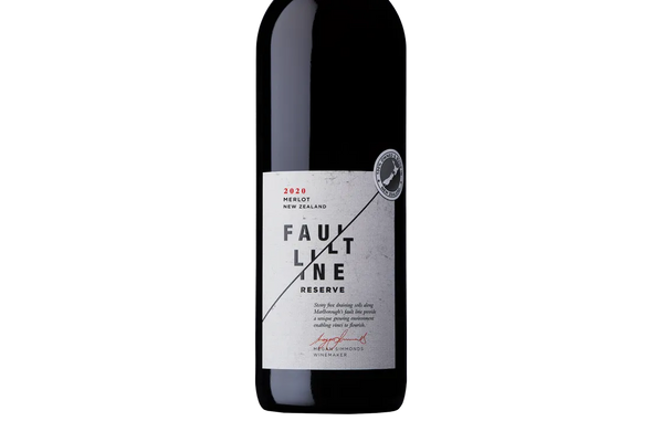Faultline Reserve Marlborough Merlot 2020 - Merlot - Black Market