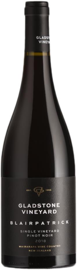 Gladstone Vineyard Blairpatrick Single Vineyard Wairarapa Pinot Noir 2019 - Pinot Noir - Black Market