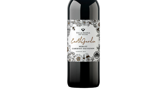 Villa Maria Earth Garden Organic Hawkes Bay Merlot Cabernet Sauvignon 2021 - Merlot - Black Market