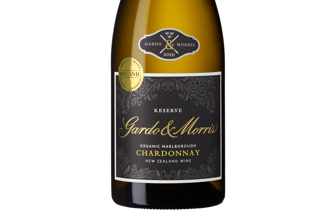 Gardo & Morris Reserve Organic Marlborough Chardonnay 2020 - Chardonnay - Black Market