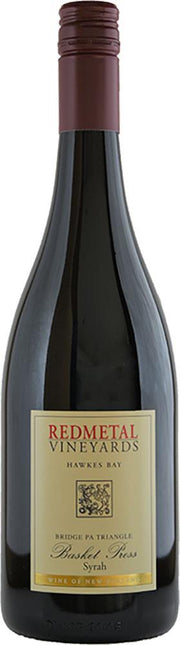 Red Metal Basket Press Hawkes Bay Syrah 2019 - Syrah - Black Market