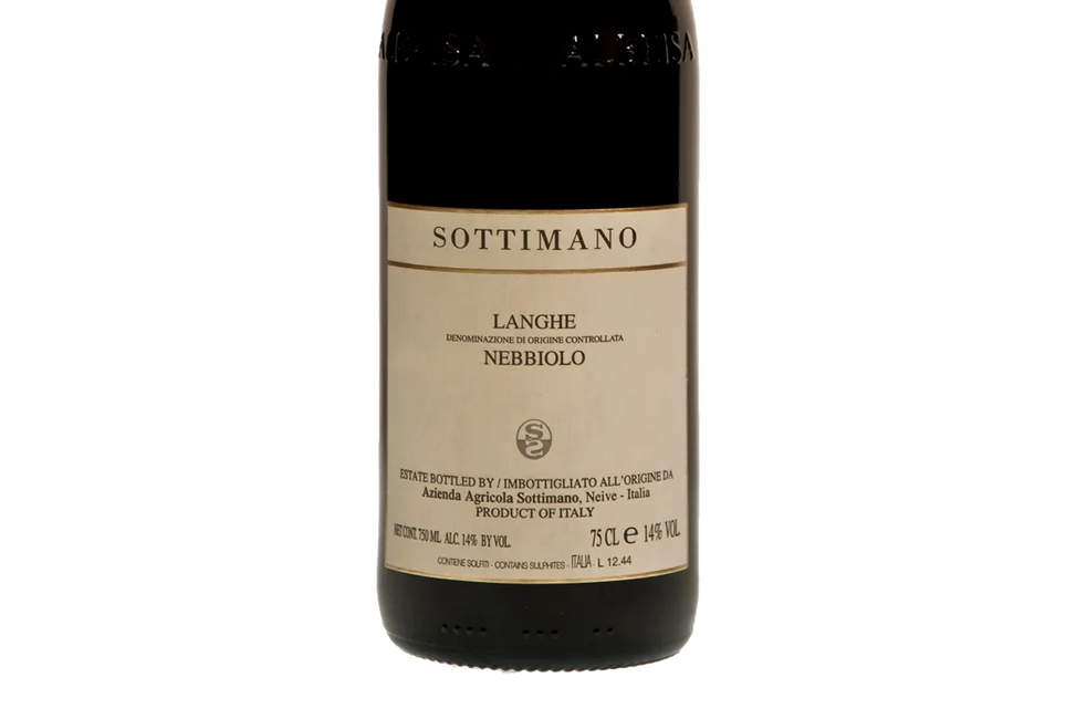 Sottimano Langhe Nebbiolo 2022 (Italy) - Nebbiolo - Black Market