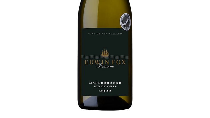 Edwin Fox Reserve Marlborough Pinot Gris 2022 - Pinot Gris - Black Market