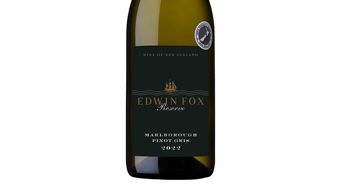 Edwin Fox Reserve Marlborough Pinot Gris 2022 - Pinot Gris - Black Market