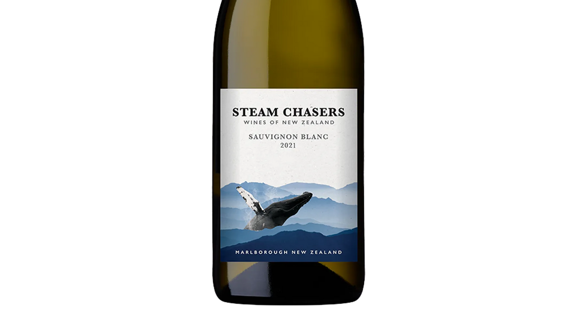 Steam Chasers Marlborough Sauvignon Blanc 2021 (Export Wine) - Sauvignon Blanc - Black Market