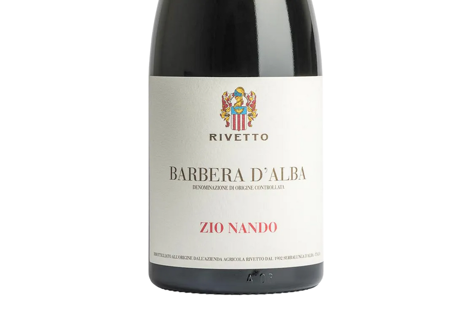 Rivetto Barbera D'Alba Zio Nando 2019 (Italy) - Barbera - Black Market