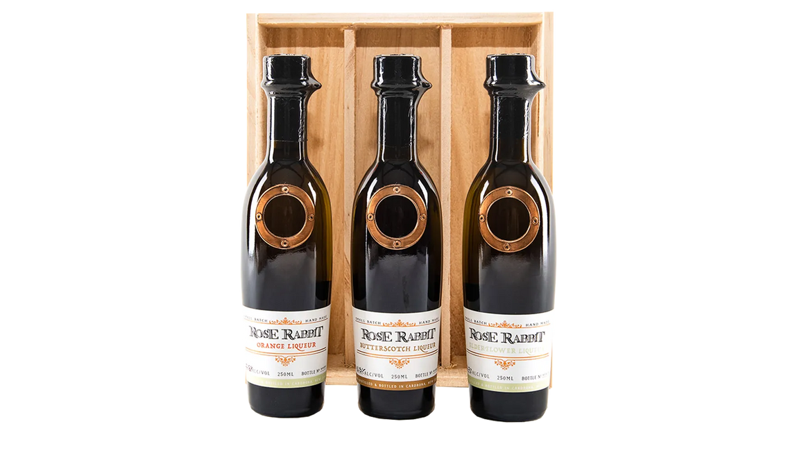 Rose Rabbit Trio Liqueur Gift Box (250ml) – Black Market