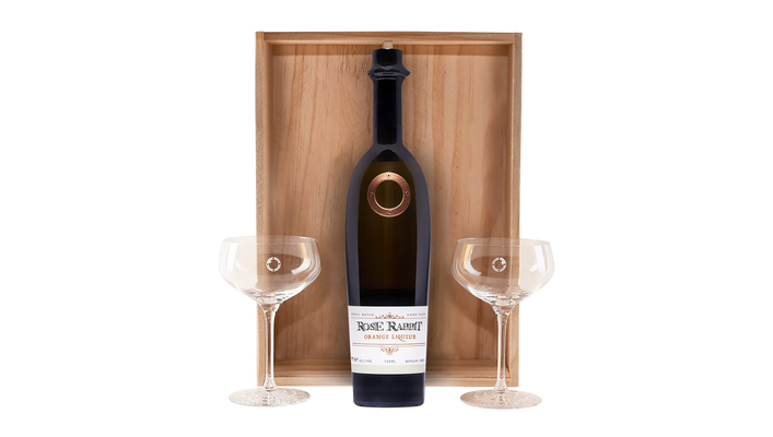 Rose Rabbit & Spiegelau Crystal Martini Gift Set (By Cardrona) - Liqueur - Black Market