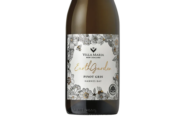 Villa Maria Earth Garden Organic Hawkes Bay Pinot Gris 2021 - Pinot Gris - Black Market
