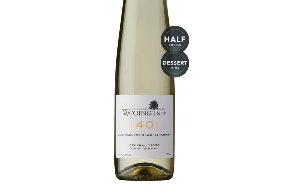 Wooing Tree 1401 Central Otago Late Harvest Gewürztraminer 2023 (375ml) - Gewürztraminer - Black Market