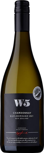W5 Marlborough Chardonnay 2021 - Chardonnay - Black Market