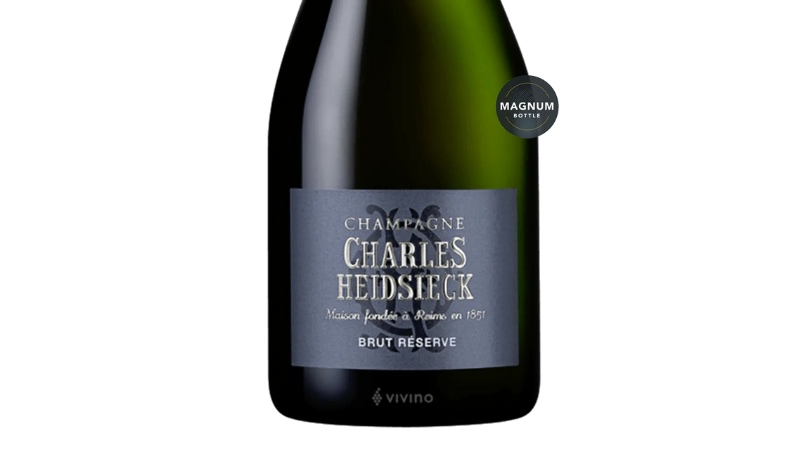 Charles Heidsieck Brut Réserve Champagne NV (France) Magnum 1.5L - Brut - Black Market