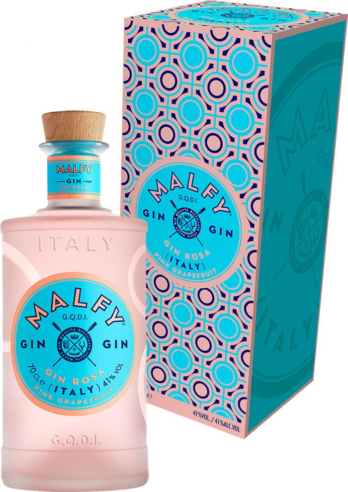 Malfy Rosa Gin (700ml) (Gift Box) - Gin - Black Market