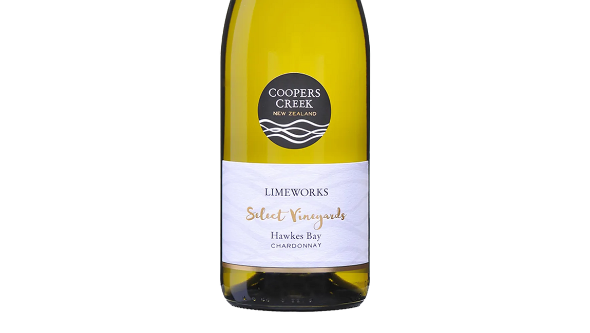 Coopers Creek Select Vineyards Limeworks Hawkes Bay Chardonnay 2021 - Chardonnay - Black Market