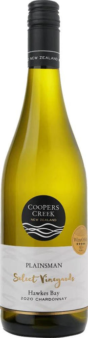 Coopers Creek Select Vineyards Plainsman Hawke's Bay Chardonnay 2020 - Chardonnay - Black Market