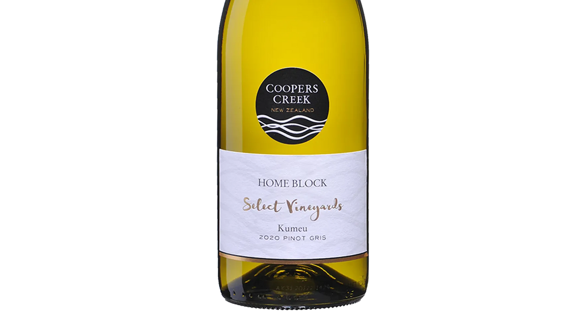 Coopers Creek Select Vineyards Home Block Kumeu Pinot Gris 2020 - Pinot Gris - Black Market