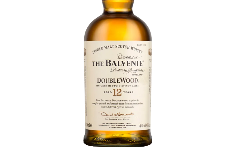 Balvenie 12YO Doublewood Single Malt Scotch Whisky (700ml) - Whisky - Black Market
