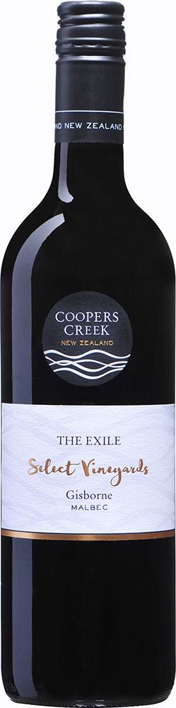 Coopers Creek Select Vineyards The Exile Gisborne Malbec 2019 - Malbec - Black Market