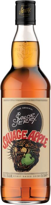 Sailor Jerry Savage Apple Rum (700ml) - Rum - Black Market