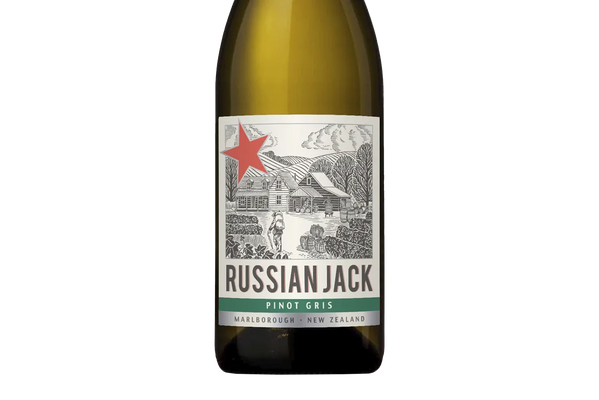 Russian Jack Marlborough Pinot Gris 2022 - Pinot Gris - Black Market