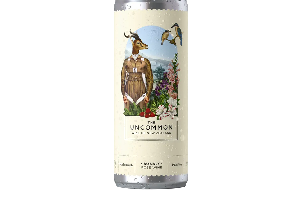 The Uncommon Marlborough Bubbly Rosé Wine NV (250ml) (6x4pk) - Rosé - Black Market