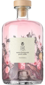 Tread Softly Native Botanicals Pink Vodka (700ml) - Vodka - Black Market
