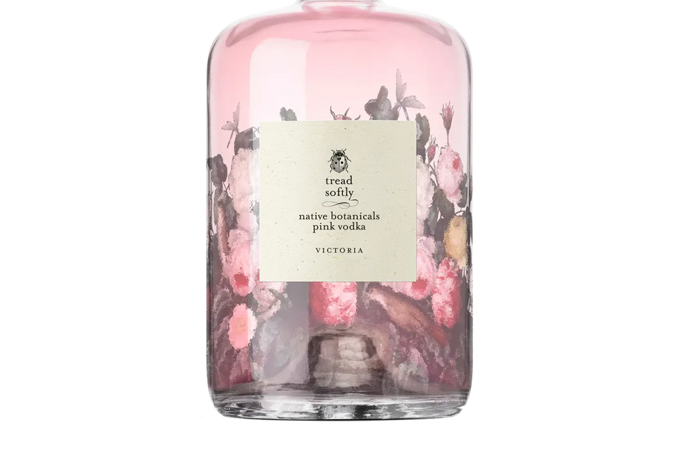 Tread Softly Native Botanicals Pink Vodka (700ml) - Vodka - Black Market