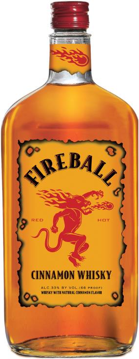 Fireball Cinnamon Whisky (700ml) - Whisky - Black Market