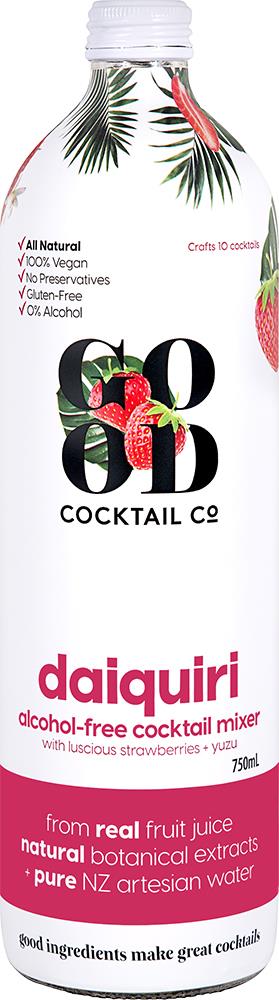 Good Cocktail Co Strawberry Daiquiri Alcohol Free Cocktail Mixer (750ml) - Cocktail - Black Market
