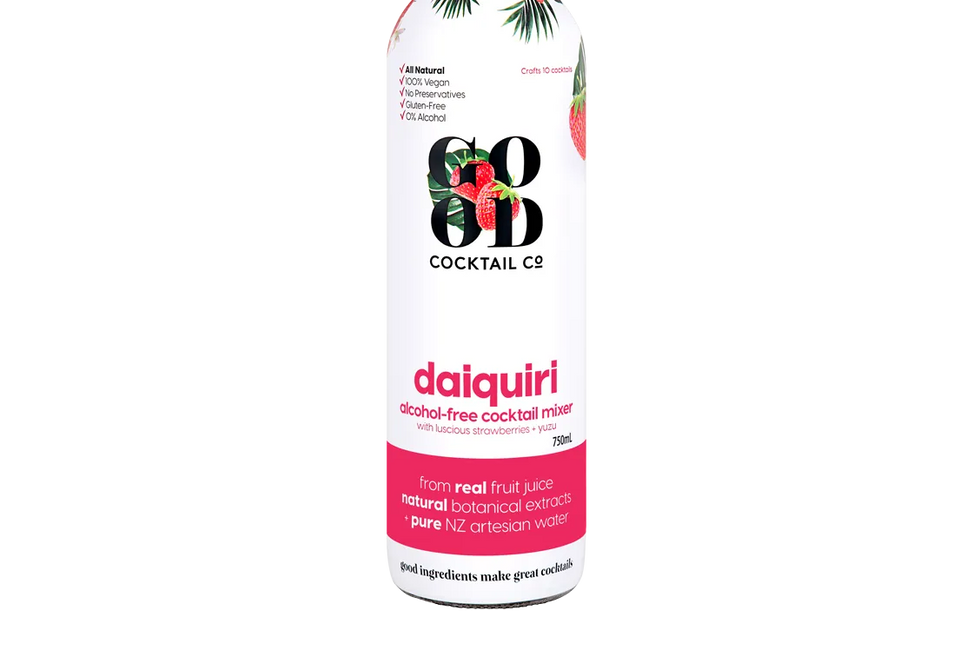 Good Cocktail Co Strawberry Daiquiri Alcohol Free Cocktail Mixer (750ml) - Cocktail - Black Market