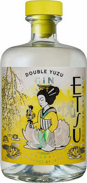 Etsu Japanese Double Yuzu Gin (700ml) - Gin - Black Market