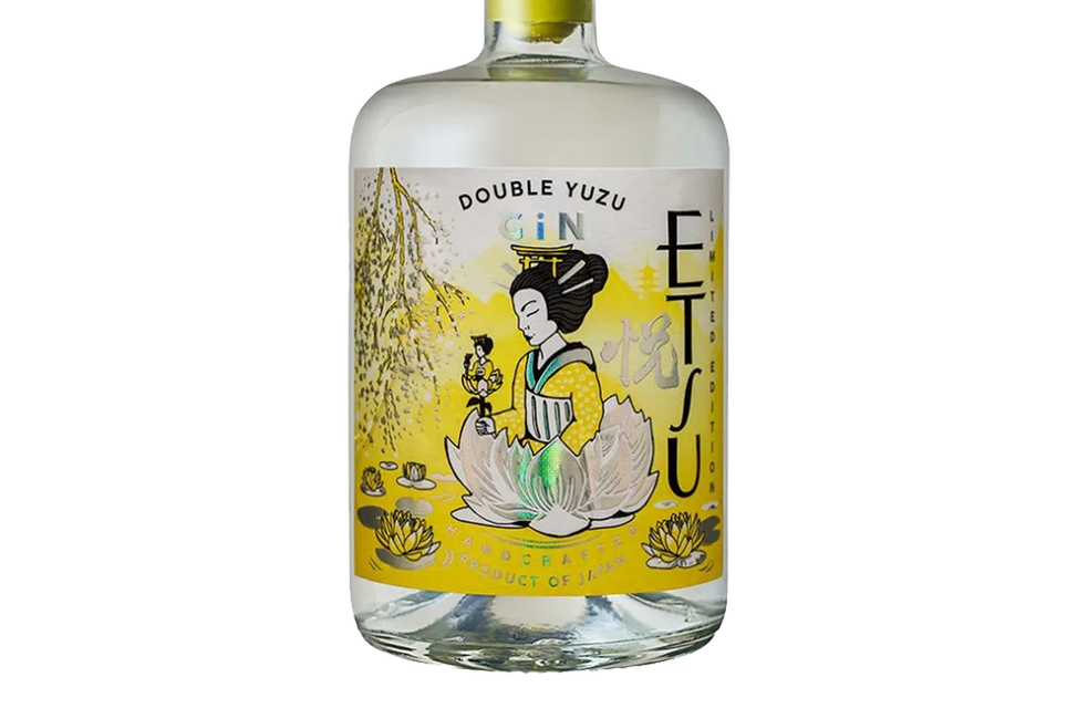 Etsu Japanese Double Yuzu Gin (700ml) - Gin - Black Market