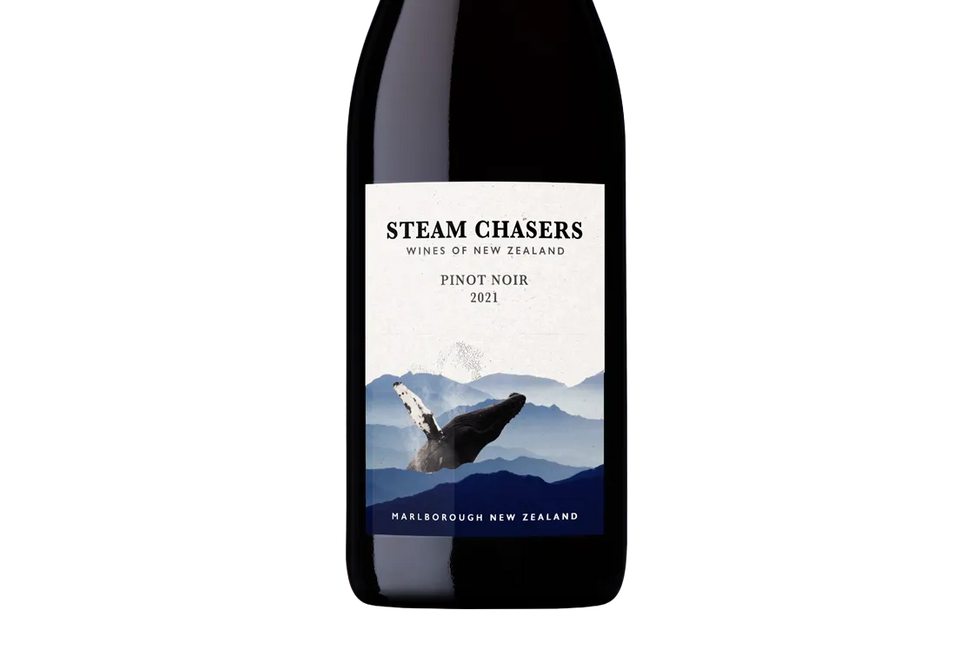 Steam Chaser Marlborough Pinot Noir 2021 (Export Wine) - Pinot Noir - Black Market