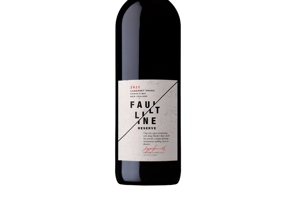 Faultline Reserve Hawke's Bay Cabernet Franc 2021 - Cabernet Franc - Black Market