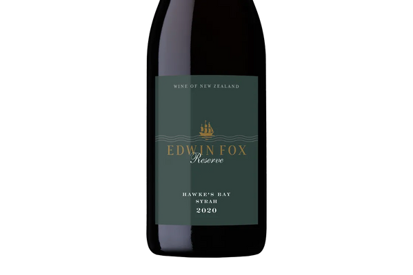 Edwin Fox Reserve Hawke's Bay Syrah 2020 - Syrah - Black Market