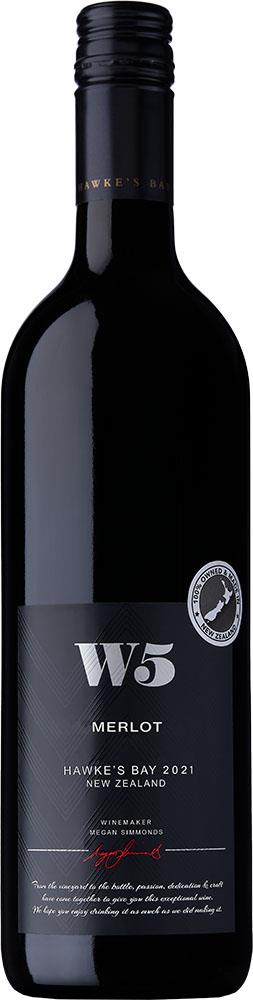 W5 Hawke's Bay Merlot 2021 - Merlot - Black Market
