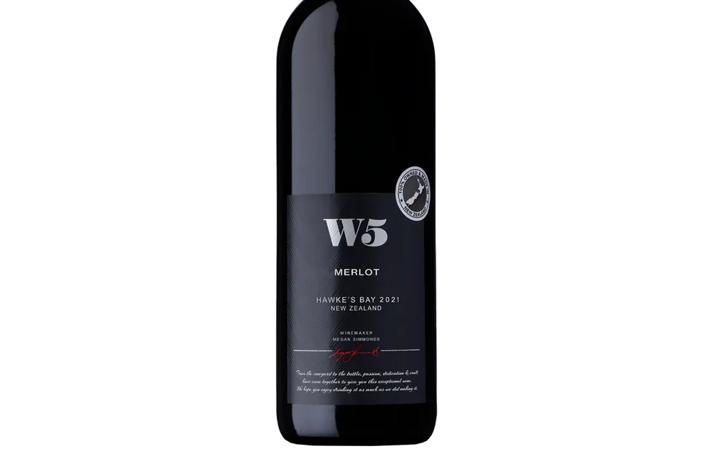 W5 Hawke's Bay Merlot 2021 - Merlot - Black Market