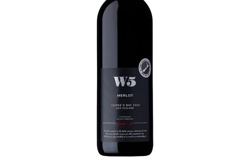 W5 Hawke's Bay Merlot 2021 - Merlot - Black Market
