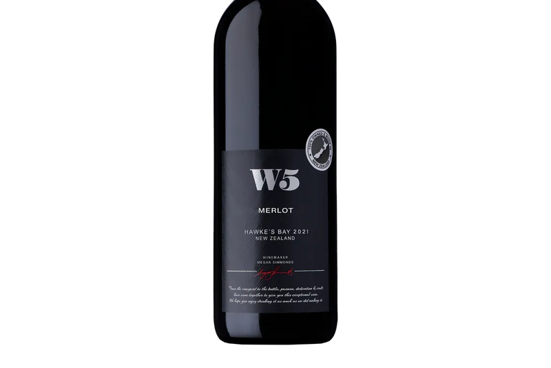 W5 Hawke's Bay Merlot 2021 - Merlot - Black Market