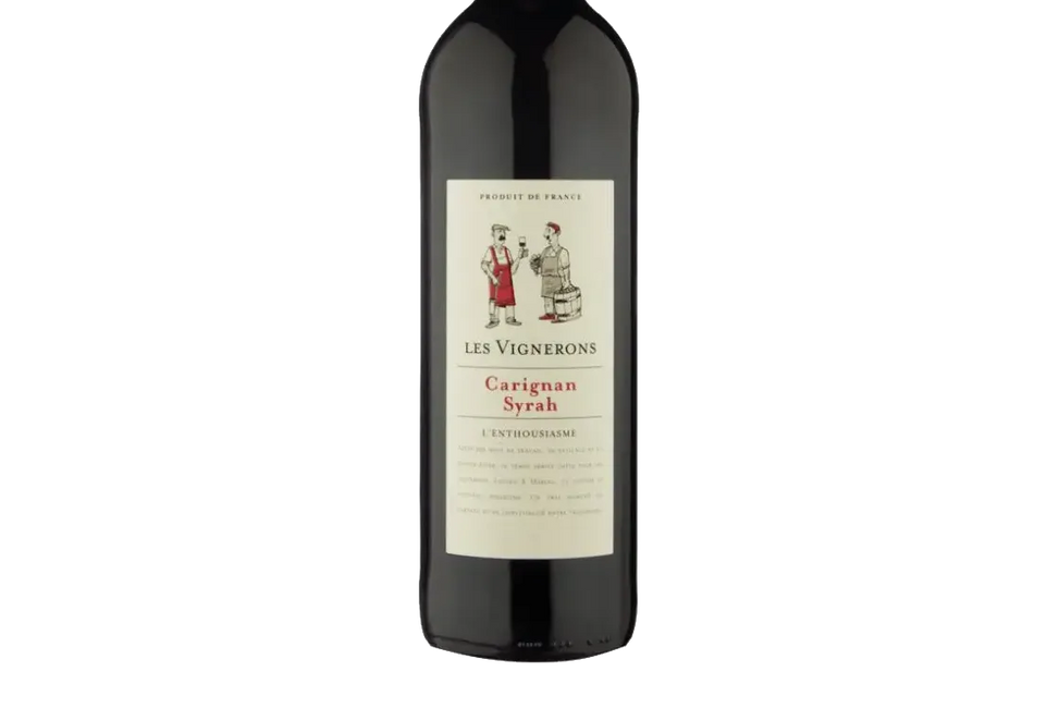 Les Vignerons Carignan Syrah 2020 (France) - - Black Market