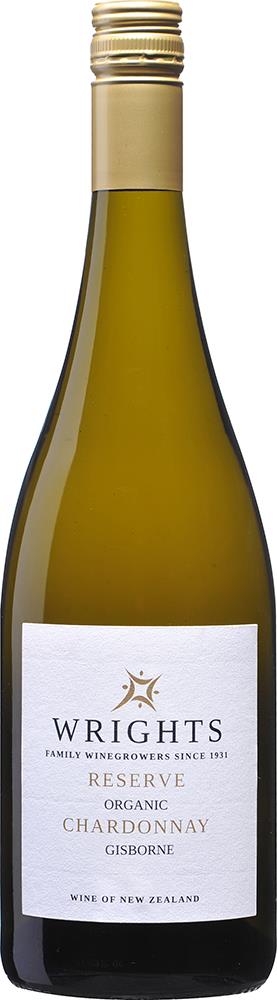 Wrights Reserve Organic Gisborne Chardonnay 2022 - Chardonnay - Black Market