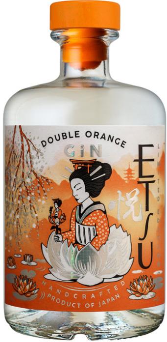 Etsu Japanese Double Orange Gin (700ml) - Gin - Black Market