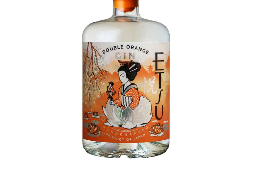 Etsu Japanese Double Orange Gin (700ml) - Gin - Black Market