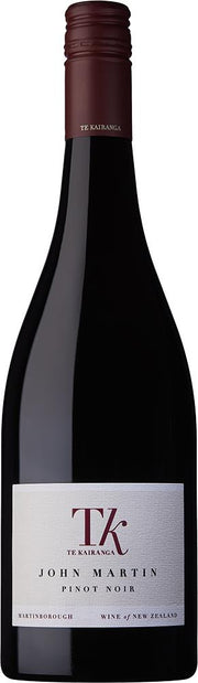 Te Kairanga John Martin Martinborough Pinot Noir 2021 - Pinot Noir - Black Market
