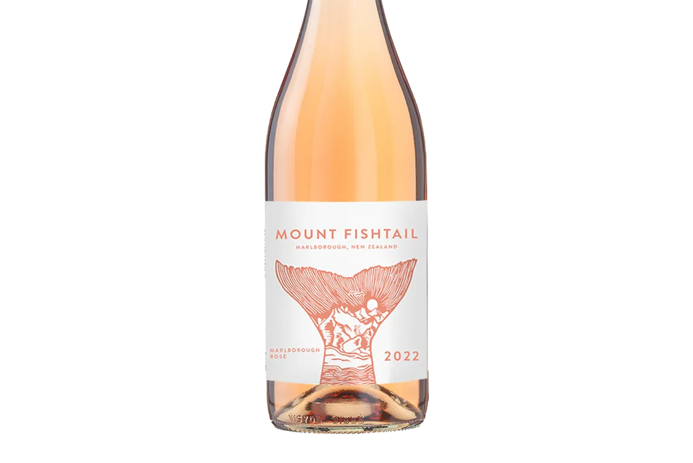 Mount Fishtail Marlborough Rosé 2022 (Export Wine) - Rosé - Black Market