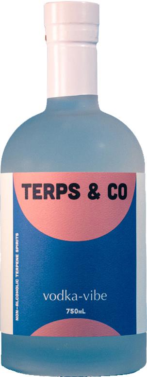 Terps & Co Vodka-Vibe Non-Alcoholic Terpene Spirits (750ml) - Vodka - Black Market