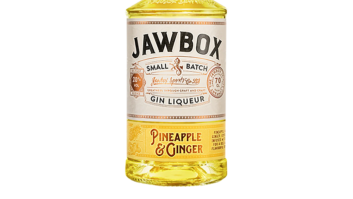 Jawbox Pineapple & Ginger Gin Liqueur (700ml) - Liqueur - Black Market