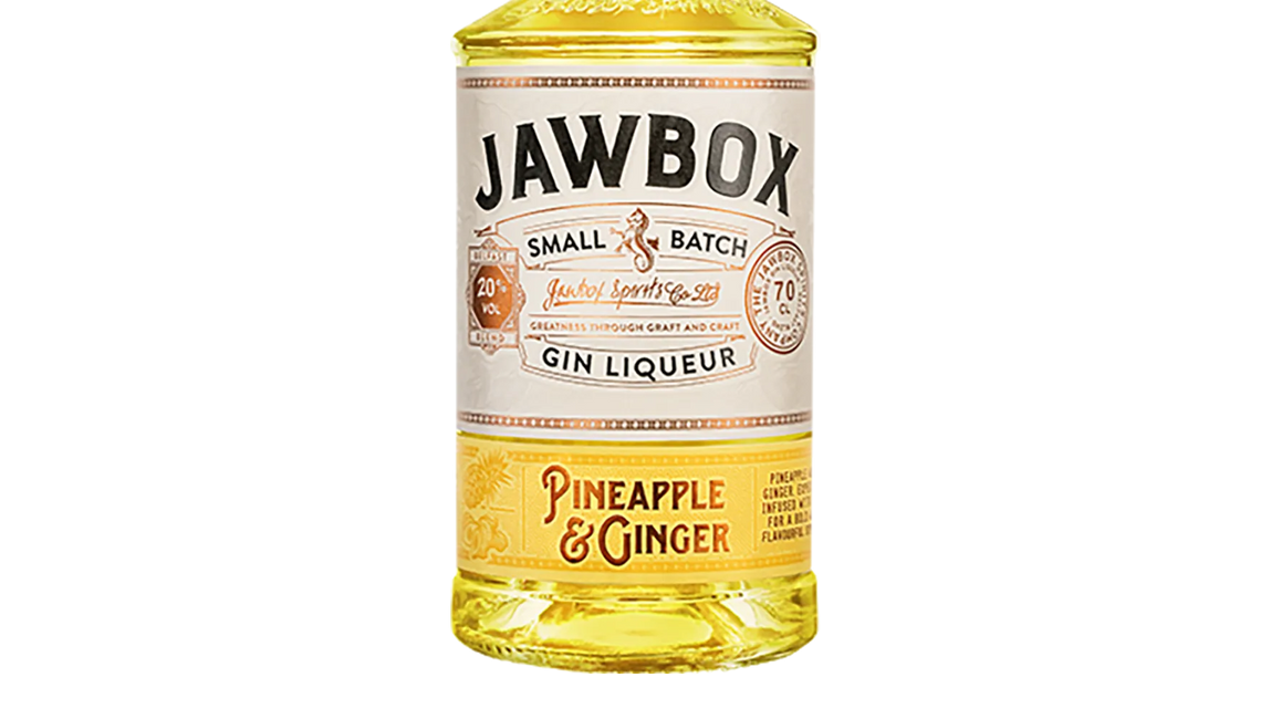 Jawbox Pineapple & Ginger Gin Liqueur (700ml) - Liqueur - Black Market